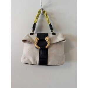 Bvlgari Beige Canvas Leoni Handbag 117131 BNN05